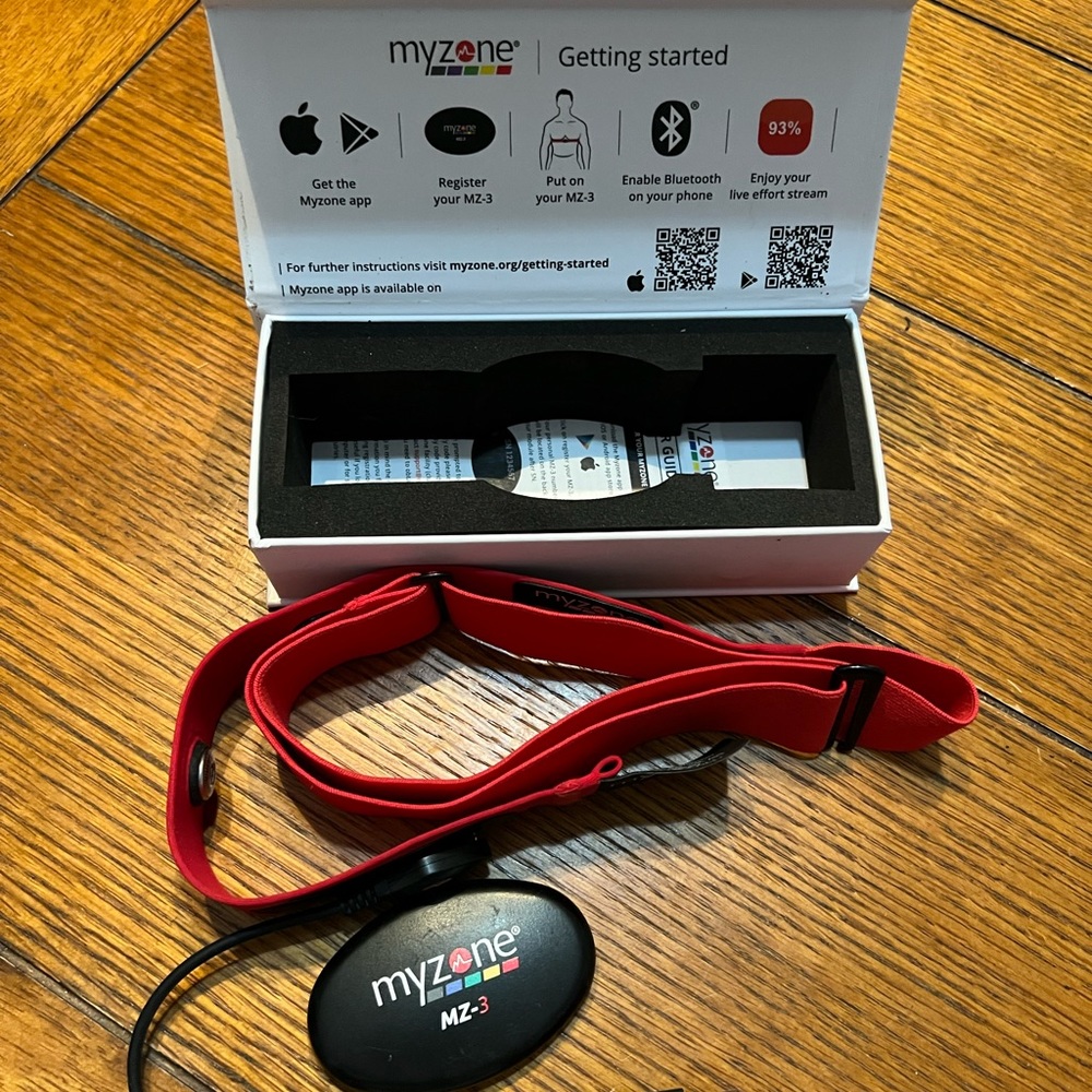 MyZone mz3 fitness tracker